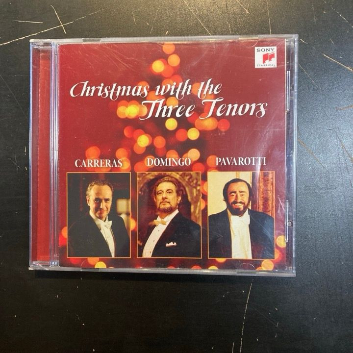 Three Tenors - Christmas With The Three Tenors CD (VG+/VG+) -joululevy-